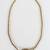1960-70 Christian Dior Gold-Tone Necklace with Cream Enamel Pendant 4 thumbnail