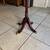 Beautiful Antique Kidney Shape Mahogany Claw Foot Table 8 thumbnail