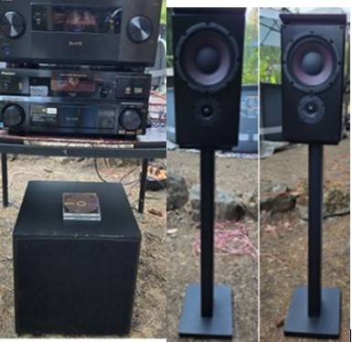 STEREO SURROUND SOUND EQUIPMENT 1