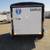 2025 Interstate 5 X 8 Victory Enclosed Cargo Trailer White 7 thumbnail