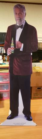 Dos Equis “Most Interesting Man In The World” Lifesize Cardboard Stand 1