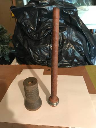 ANTIQUE WOODEN ITEMS 1