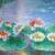 Beautiful Oil Painting "Water Lilies" - Framed 15 thumbnail