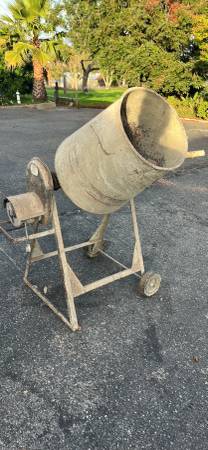 Cement Mixer 1