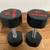 ETHOS Rubber Hex Dumbbell SET - 20 lbs each 2 thumbnail