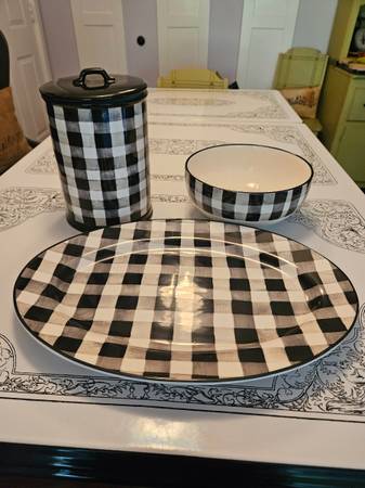 New Platter, Serving Bowl, Jar Set 1