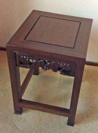 Vintage Chinese Side Table 1
