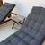 IKEA Pool Loungers w Cushions and Side Table 3 thumbnail