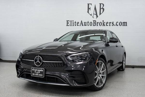 2021 *Mercedes-Benz* *E-Class* *E 450 4MATIC Sedan* - $44,500 (Elite Auto Brokers)63616712767233125