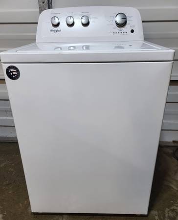 Whirlpool HE washer - stainless steel tub, digital 1