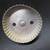 Vintage Aluminum Crimped Round/Circle Cookie Cutter w/Red Wooden Handl 4 thumbnail