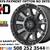 XD811 Rockstar II Matte Black Wheels rims 13 thumbnail
