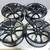 22" RIMS WHEELS JEEP TRACKHAWK 5X127MM SATIN BLACK DURANGO NEW 2 thumbnail