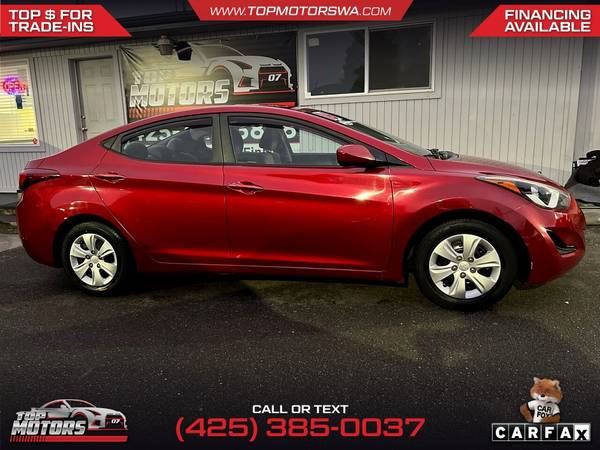 $107/mo - 2016 Hyundai Elantra SESedan 6A US - $7,699 (23410 Highway 99, WA 98026)63474071516289123