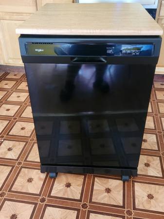 Whirlpool Portable Dishwasher (Black) 1