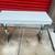 Rectangular White Modern Computer Desk in Really good conditio 5 thumbnail