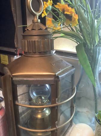 Brass Ship Lantern 1