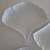 4 New Crate & Barrel White Porcelain Gingko Leaf Plates 9 thumbnail