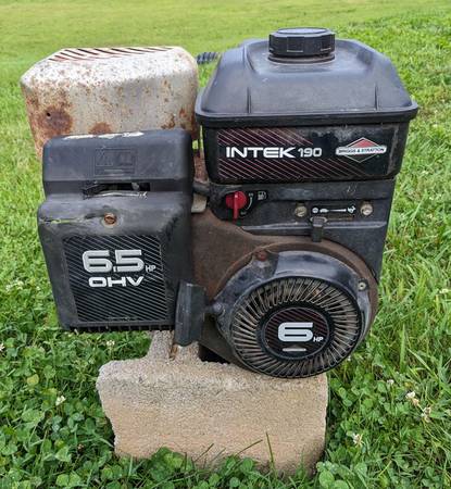 Briggs and Stratton 6.5Hp Horizontal Shaft OHV Engine 1