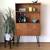 Vintage MCM teak shelf unit on hairpin legs, made in Denmark. 2 thumbnail
