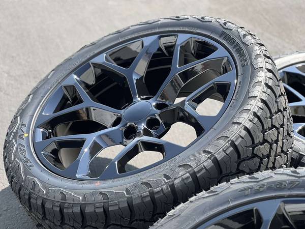 Neumáticos nuevos A/T para Chevy Tahoe, Silverado, GMC Sierra, Yukon, llantas de 22" - $1.35063440099483907124