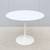 Mid-Century Modern Eero Saarinen for Knoll 36 White Tulip Dining Table 3 thumbnail
