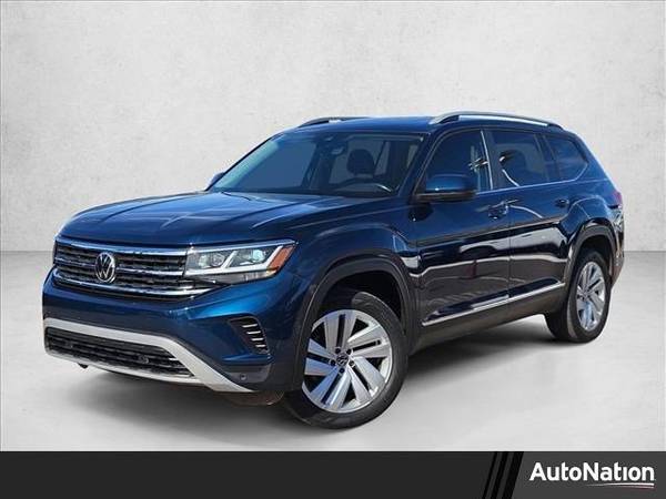 2021 Volkswagen Atlas 3.6L V6 SEL AWD All Wheel Drive VW SUV AUTONATION 1