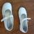 STRIDE RITE WHITE LEATHER CLAIRE MARY JANE SHOES 2 thumbnail