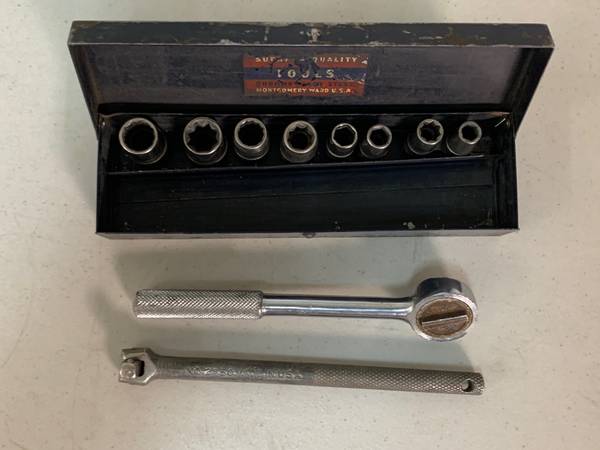 Socket Set, Montgomery Ward™️ Vintage Supreme Quality Indestro®️ Tools 1