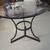 Wrought iron and glass top table 5 thumbnail