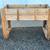 Raised cedar planters on wheels with brakes 3 thumbnail