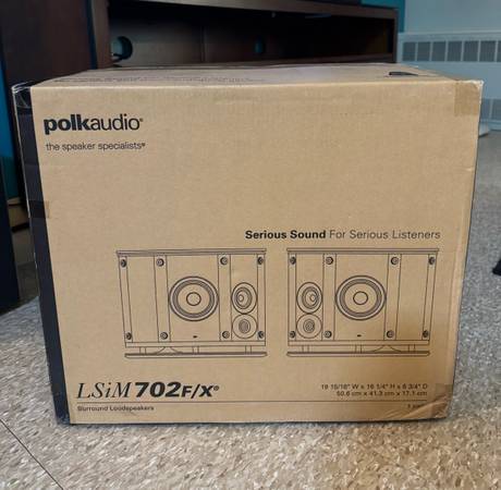 Polk Audio LSiM 702 F/X flagship Surround Speakers 1