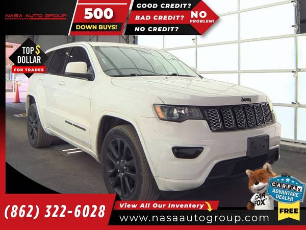 2017 Jeep Grand Cherokee Altitude 4x4 4 x 4 4-x-4 Ltd Avail - $13,999 (The price in this ad is the downpayment)63654720660867123