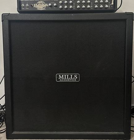 Mills Acoustics 4x12 Guitar Cabinet 8 Ohm Pro Touring Quality 1
