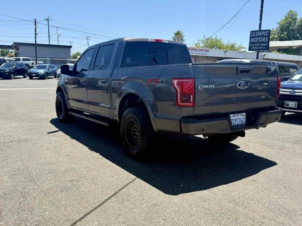 F-150 Lariat Ford 2017 pickup gris litio - $23,995 (LLAME AL 916-229-6562 PARA DISPONIBILIDAD)63619522807171121