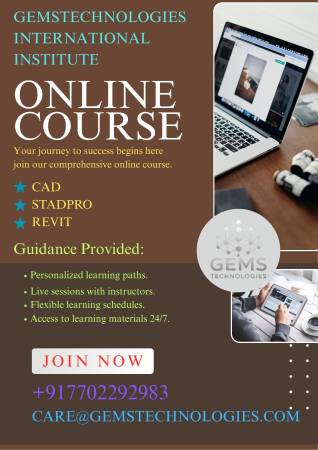Master CAD, STAAD.Pro & Revit Training – Online & Offline Courses in H 1