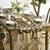 Holiday Thanksgiving Christmas TABLE RUNNER in gauze material 1 thumbnail