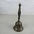 Solid Brass Vintage Handheld Dinner Bell 8 1/2" Tall 5 thumbnail