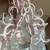 Pink Candle Chandelier for Girls Room Kids French Country Metal 4 Lights NEW in 4 thumbnail