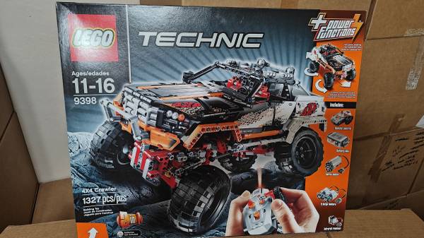 Lego 9398 4 x 4 rc crawler sealed box 1