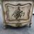 Antique Hand-Painted French Provincial Side Table / Nightstand 1 thumbnail