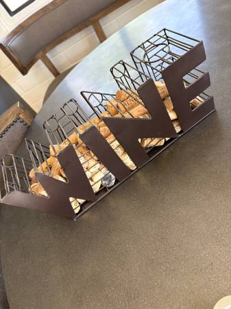 Wine cork holder decor 1