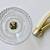 1970s AVON 5" Glass Gold Handle Ringing Bell Perfume BOTTLE 3 thumbnail