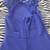 Girls Beautiful Royal Blue Dress Size 8 2 thumbnail