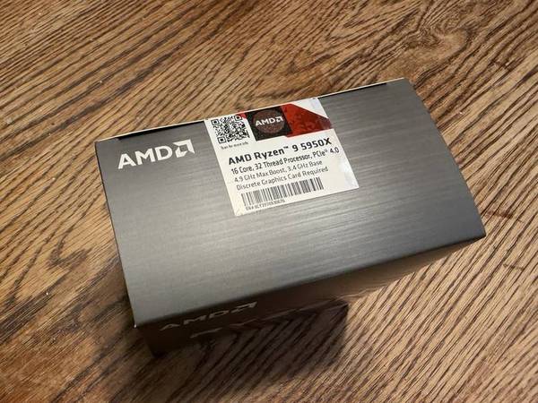 【新品未開封】Ryzen9 5950X AMD Ryzen 9 5950X – NEW / Unopened – 16-Core AM4 CPU - computer