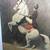 Striking Military Images Officer/Soldiers on Horseback framed artwork 15 thumbnail