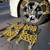 12pcs 4WD emergency Adjustable Anti Skid Tire snow Chains for Cars/SUV 1 thumbnail