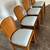 Art deco style teak chairs 6 thumbnail