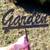 GARDEN Lawn Spike Wrought Iron Metal Decoration Flowers Veggie Vintage 1 thumbnail