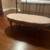 Pink marble coffee table vintage 2 thumbnail